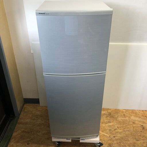【ユーイング】 MORITA 2ドアノンフロン冷凍冷蔵庫 MR-F140D 110L .