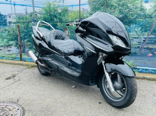 HONDA・フォルツァ08・カスタム車両・オールブラック・全国陸送可能〜