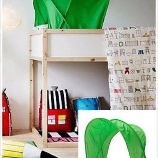 IKEA 子供用　ベッドテント(天蓋)  500円