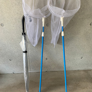 虫取りあみ　2つセットの画像