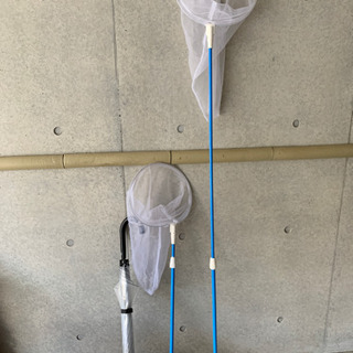 虫取りあみ　2つセットの画像