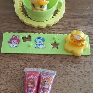 ハッピーセット　ここたま　ディズニーリップグロス