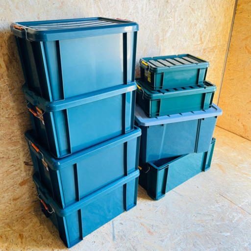 コンテナ　収納ボックス　8個セット　配送可能‼︎　K07029