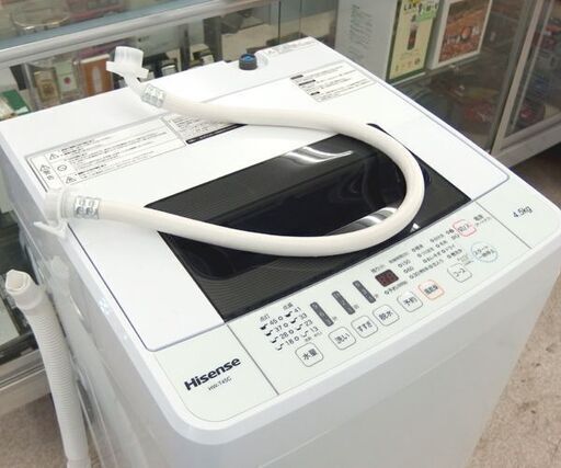 洗濯機 2020年製 4.5kg HW-T45C Hisense ☆ 札幌市 北区 屯田