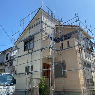 リフォーム・新築・解体・看板等の足場請け負います。