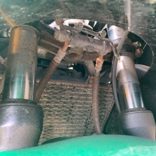 値下げ！　ZZR400 エンジン始動　書付　補修ベース　日立南太田icの画像