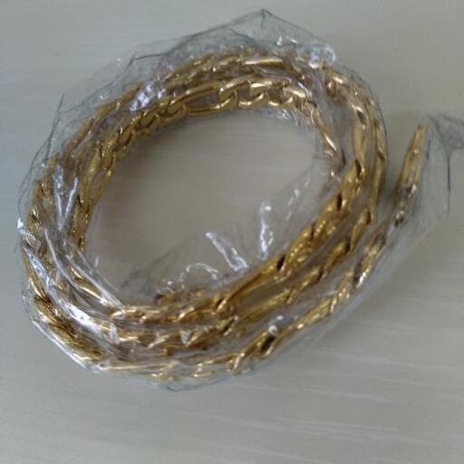 239★未使用品KRKC\u0026COネックレスメンズフィガロチェーン幅７ミリステンレス56 cm