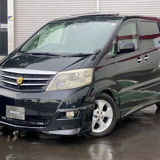 自社ローン始めました！アルファード１０　後期　ナビ　Ｂカメラ　車検付き