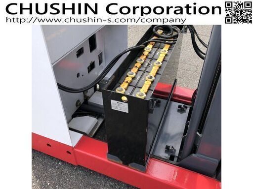 関東輸送費無料　ニチユ 1.3トン　バッテリーフォークリフト ハイマスト4.7m リーチフォークリフト