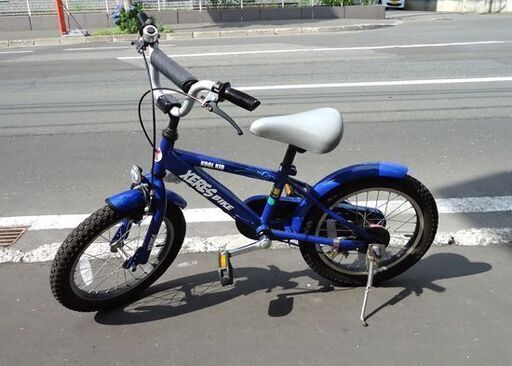 子供用 16インチ 自転車 XERES セレス青 ブルー 16型☆ PayPay(ペイペイ)決済可能 ☆ 札幌市 豊平区 平岸