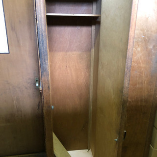 木製ロッカーの画像