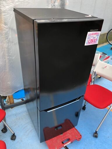 ☆中古 激安！！￥13,800！！　Hisense  ハイセンス　150㍑2ドアノンフロン冷蔵庫　2019年製　HR- D15C型　【KBG042】