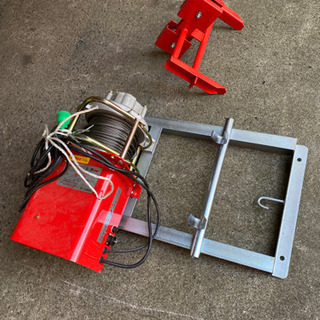 超特価中！ユニパー 強力小型電動ウインチ フルセット