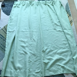 【お取引決定】無料！　ミントグリーンカーテン　90cm×135c...