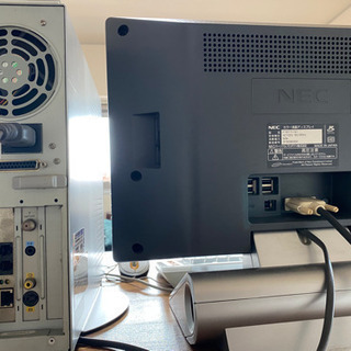 NEC デスクトップパソコン F15T71(W) PC  PC-VF5007Dの画像
