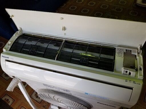 Panasonic パナソニック ルームエアコン CS-224CF-W 2014年製 6～9畳 2.2kw 冷暖房 除湿　難アリ
