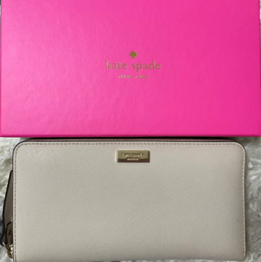 【交渉中】Kate spade【かなり美品】❣️長財布、箱付き❣️配送可