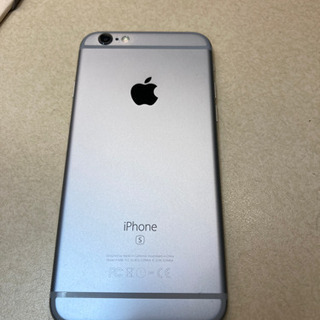 iPhone 6S Space Gray SIMフリー　64G