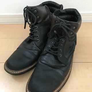 【着用1回】LEE メンズレースアップブーツ