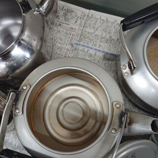 古いやかん(^^)の画像