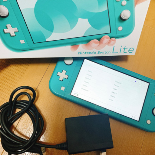 【交渉中】ニンテンドーSwitchLITE ターコイズブルー
