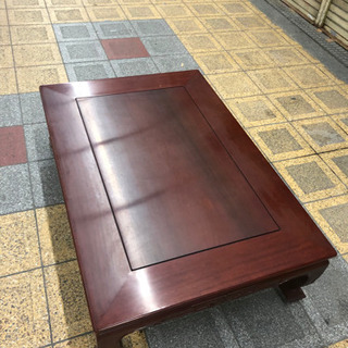 カリモク karimoku 家具 約 120x80㎝ 天然木 座卓 ローテーブル 高級家具 和室