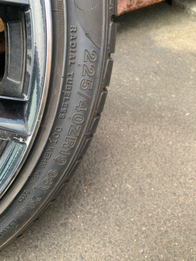 タイヤホイール四本セット