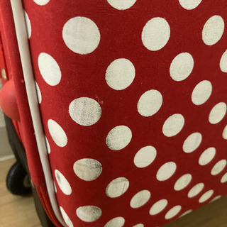 Disney・ミニーちゃん キャリーケースの画像