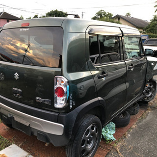【決まりました】【水曜日引き取り予定】MR31S ハスラー 書類付き 事故現状車 部品取りでもの画像