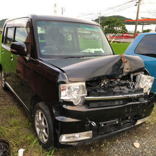 【決まりました】【木曜日引き取り予定】L575S ムーヴコンテ カスタムG 書類付き 事故現状車 部品取りでもの画像