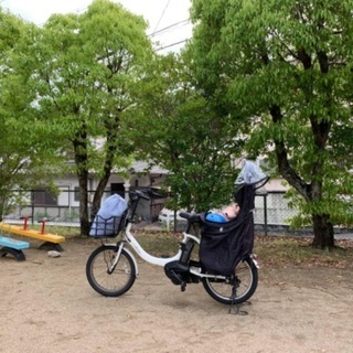 子供乗せ電動アシスト自転車売ります٩(ˊᗜˋ*)وの画像