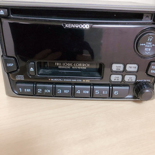 スバル純正 KENWOOD CD CASSTTE ＲＥＣＥＩＶＥＲ