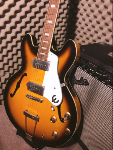 Epiphone Casino カジノ ヴィンテージサンバースト エピフォン
