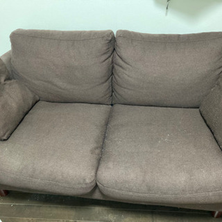 【タダ】ニトリ2人掛けソファ※お引き取りいただける方