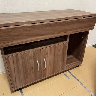 バタフライ　キッチンワゴン　キッチン収納