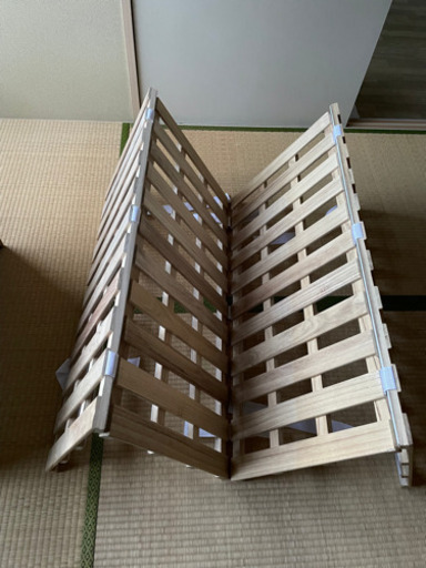 明日引越しシングル用折りたたみスノコ