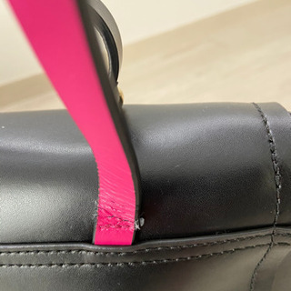 【Kate spade New York リュック】 ブラック　ピンク　通勤用の画像