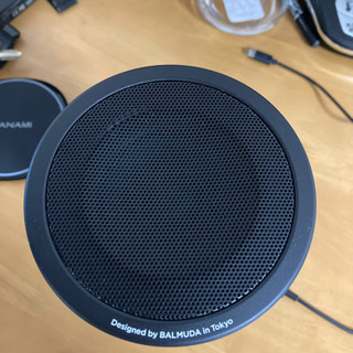 バルミューダスピーカー Bluetooth AUX BALMUDA The Speaker M01A-BK
