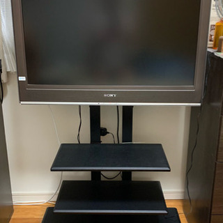 テレビ32型　テレビ台セット　の画像
