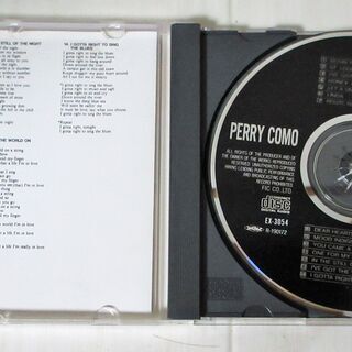 ☆ビッグアーチスト BIG ARTIST ペリー・コモ & アンディ・ウィリアムス◆2枚セットCDの画像