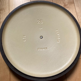 日本未発売 ル・クルーゼ 28cm 両手鍋 限定色マルセイユブルー