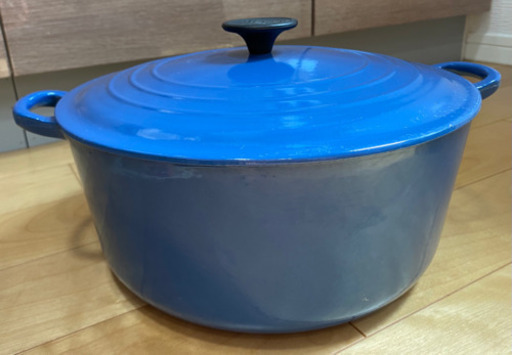 日本未発売　ル・クルーゼ　28cm 両手鍋　限定色マルセイユブルー