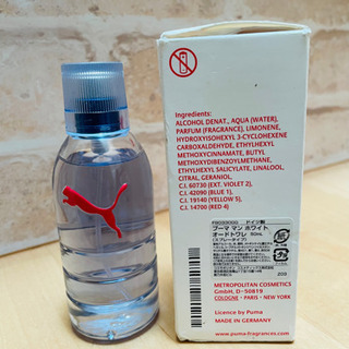 数回使用のみ★PUMA★マン ホワイト オードトワレ★香水★男性★50ml★プーマの画像