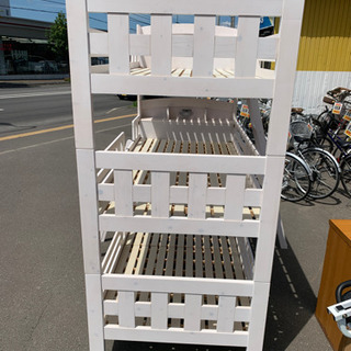 ベッド　3段ベッド　中古　現状品　寮やイベントに。