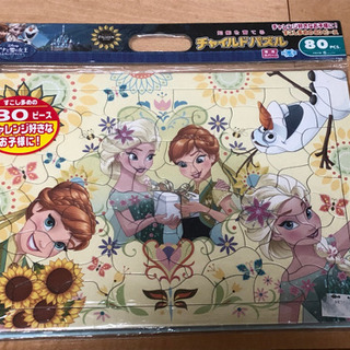 チャイルドパズル　80ピース　アナと雪の女王