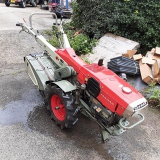 ♬　専門店発！　ヤンマー耕運機　YC-750　点検渡し　水田タイヤ付