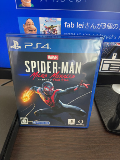 現在取引中、全てセット‼️PS4 cuh-2100A 500GB 、hpゲーミングモニター、ベッドフォン、スパイダーマンマイルズモラレ
