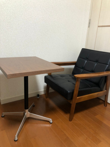 カリモク60 Kチェアー1シーター テーブルセット
