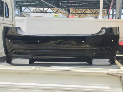 210　クラウン　アスリート　後期　モデリスタ　リア　スカート　エアロ　202　黒