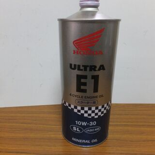 ホンダ　エンジンオイル　ウルトラＥ１　未使用品です。 １２５ｃｃ...